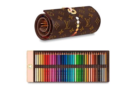 louis vuitton pencil case|louis vuitton pen case.